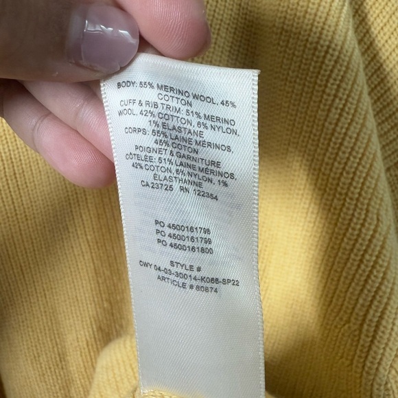 Aritzia Wilfred Manila Wool Blend Sweater Sz 2XL - Picture 9 of 9